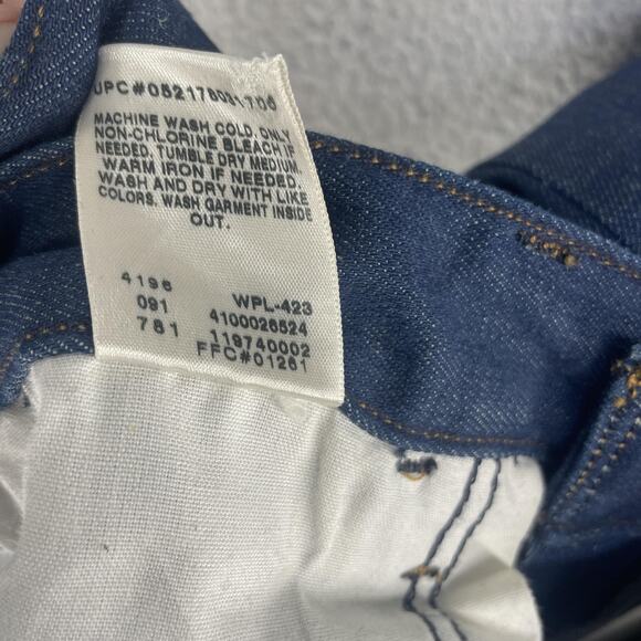 Levi's Jeans Womens 6 Blue 1974 Bell Flare Bell Bottom Orange Tab Stretch Denim - Picture 14 of 16